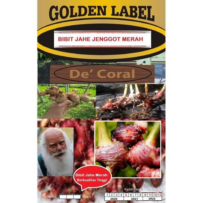 

Bibit Jahe Merah Berkualitas Tinggi Cap Jenggot Merah 1 kg