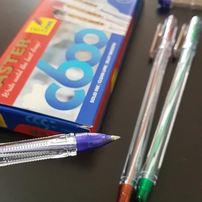 

Tersedia Pulpen Faster C600 Hitam 0.7Mm (Per Lusin) Hitam Biru Merah
