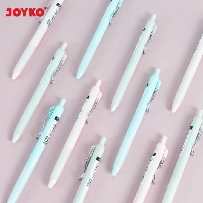 

Tersedia Gel Pen Pulpen Pena Joyko Gp-343 Pasuteru Gel 0.5 Mm 12 Pcs / 1 Pack