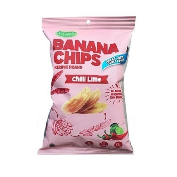 

EVERYTHING BANANA CHIPS CHILLI LIME 70 GR