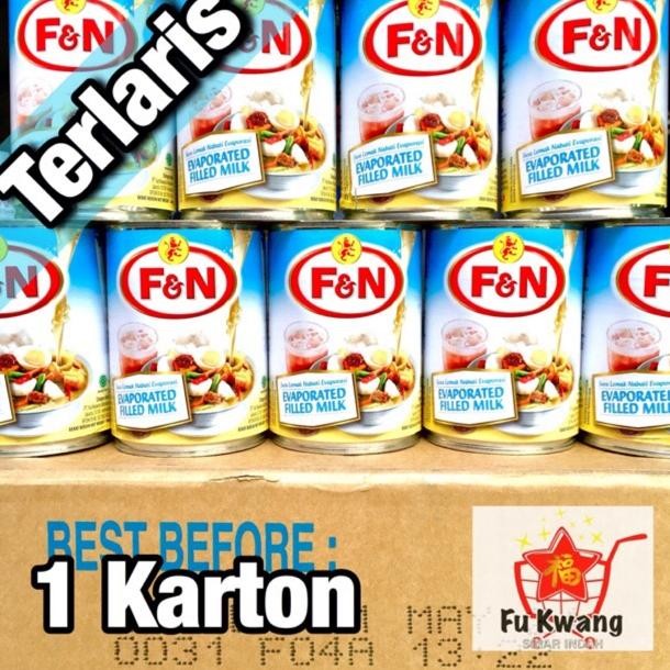 

[KHUSUS GOSEND] SUSU EVAPORASI FN F&N 1 KARTON