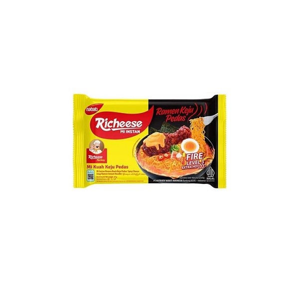 

RICHEESE MI KUAH RAMEN KEJU PEDAS 67G