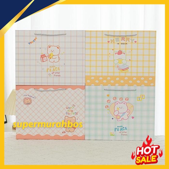 

PAOPAO PAPERBAG CONNY NEW OUTER PEACE PLANET CUTE TAS KADO TAS HAMPERS BEST SELLER !!