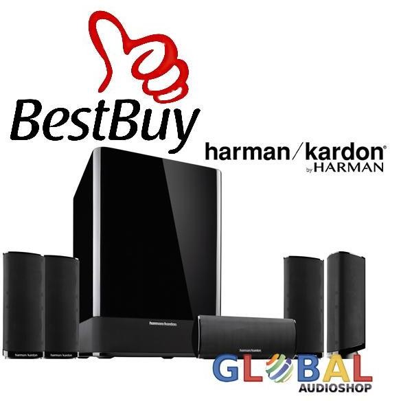 Terlaris Harman Kardon Hkts11 / Hkts11 5.1 Home Theater Speaker System - Black