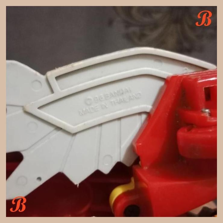 [MFA] FIGURE PART ZORD ZEO DELUXE RED FALCON V HEAD MEGAZORD BANDAI 1996