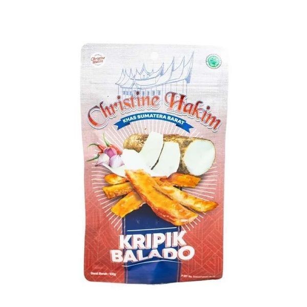 

CHRISTINE HAKIM KERIPIK BALADO 100 GR