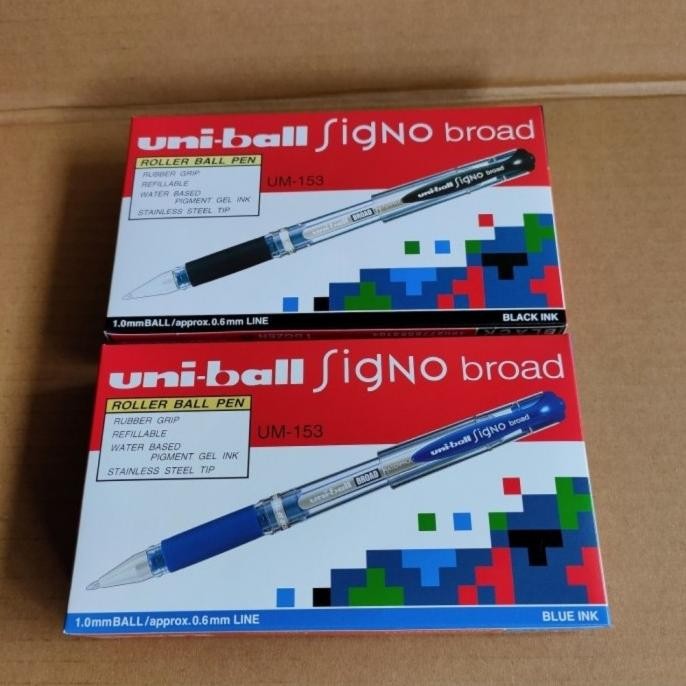 

Tersedia Pulpen Uni-Ball Signo Broad Um153 (1,0Mm)