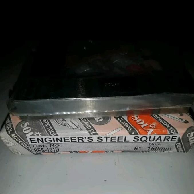 

siap kirim siku mesin 6 inch 150 mm penggaris baja solar