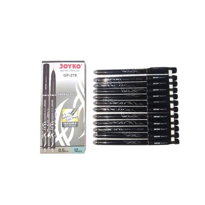 

Tersedia Pulpen Bisa Dihapus, Erasable Gel Pen Gp-279 Joyko Shokyo Gel 0.5 Atk