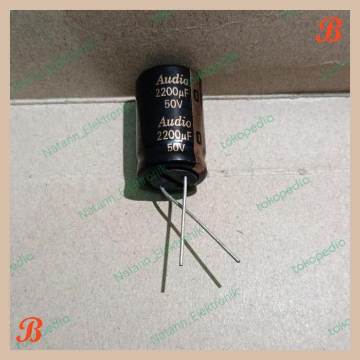 [MRD] 5560 KAPASITOR ELCO 2200UF 2200 UF 50V 50VOLT 50 VOLT PANASONIC AUDIO