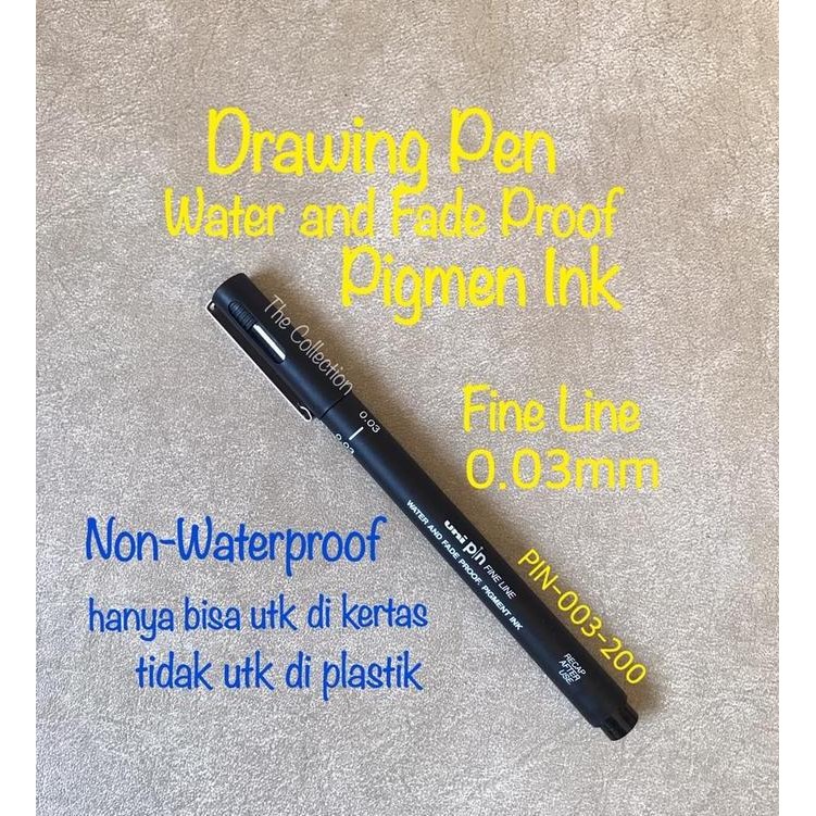 

Tersedia Atk0653Un Uni 0.03 Fine Line Drawing Pen 230817 Pin 003-200 Pulpen