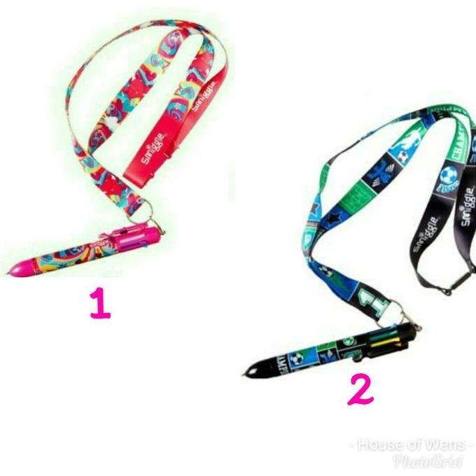 

Tersedia Smiggle Pen Rainbow Lanyard Snazzy - Pulpen Gantung Smiggle