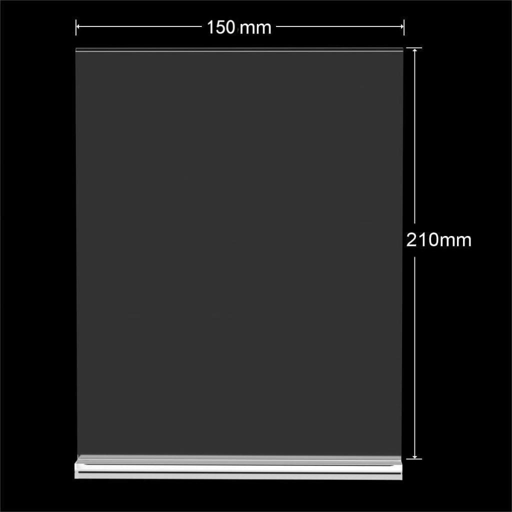 

Tempat Brosur Akrilik/ Ukuran A5/ Acrylic Clear Papan Kartu Bisnis Transparan Cod - Swantoko