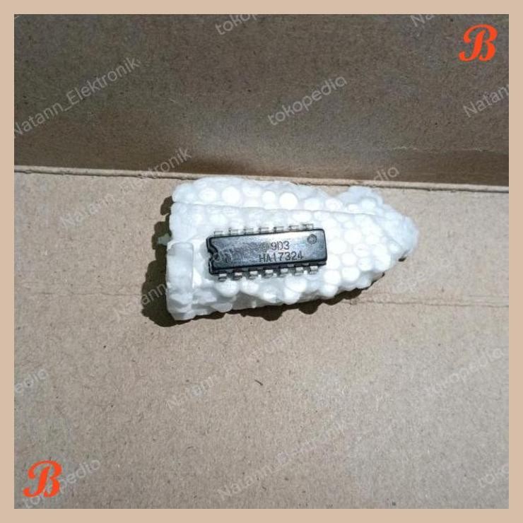 [MRD] 4843 IC OPAMP OP AMP HITACHI HA17324 HA 17324 = LM324 VERSI JEPANG