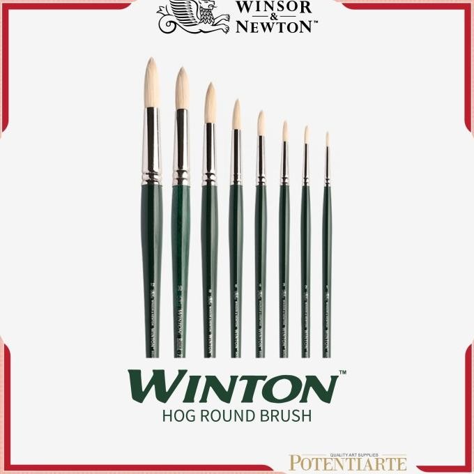 

TERBARU - Kuas Lukis Winsor & Newton Winton Hog Round Brush