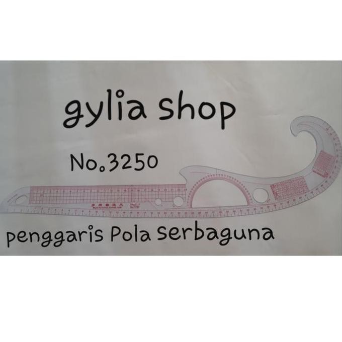

siap kirim penggaris pola jahit / menjahit / multi function curved ruler no.3250