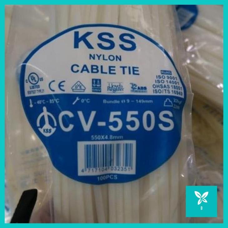 

KABEL TIES / KABEL TIS / CABLE TIE CV550S KSS 55CM CV550S TEBAL 4.8