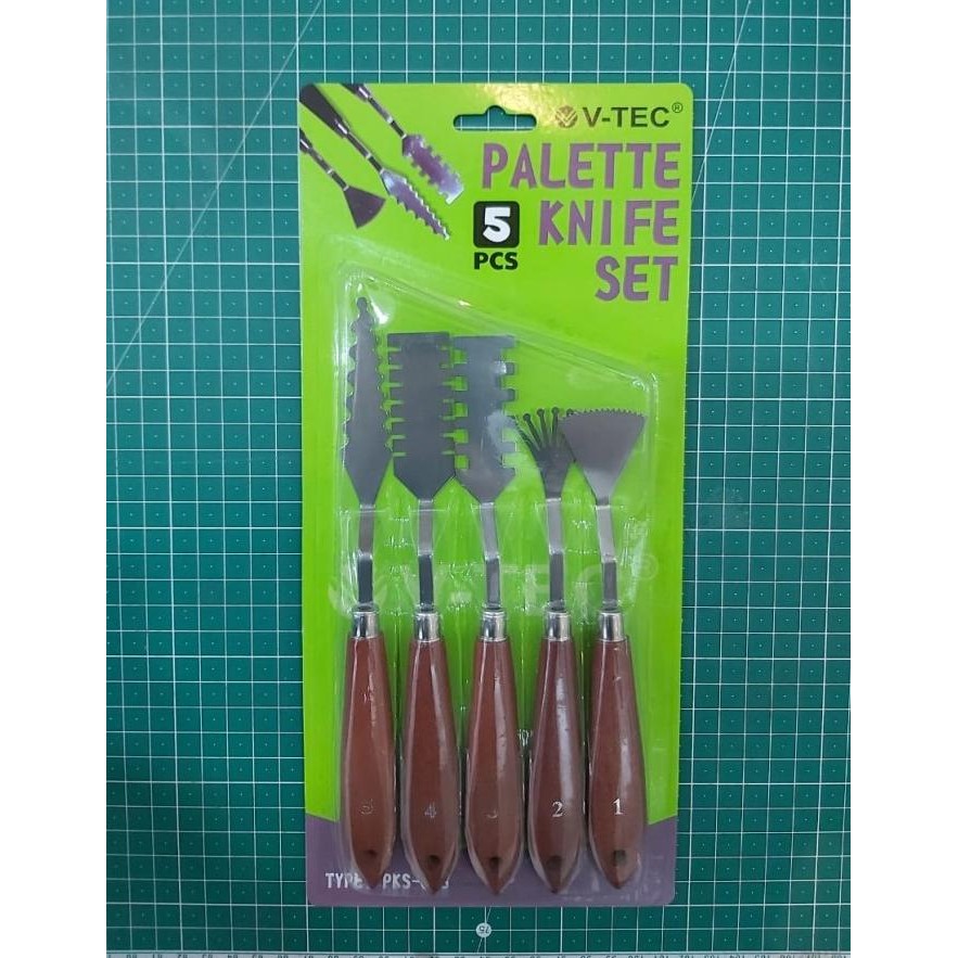 

TERBARU - V-Tec Palette Knife Set / Palet Gerigi PKS008