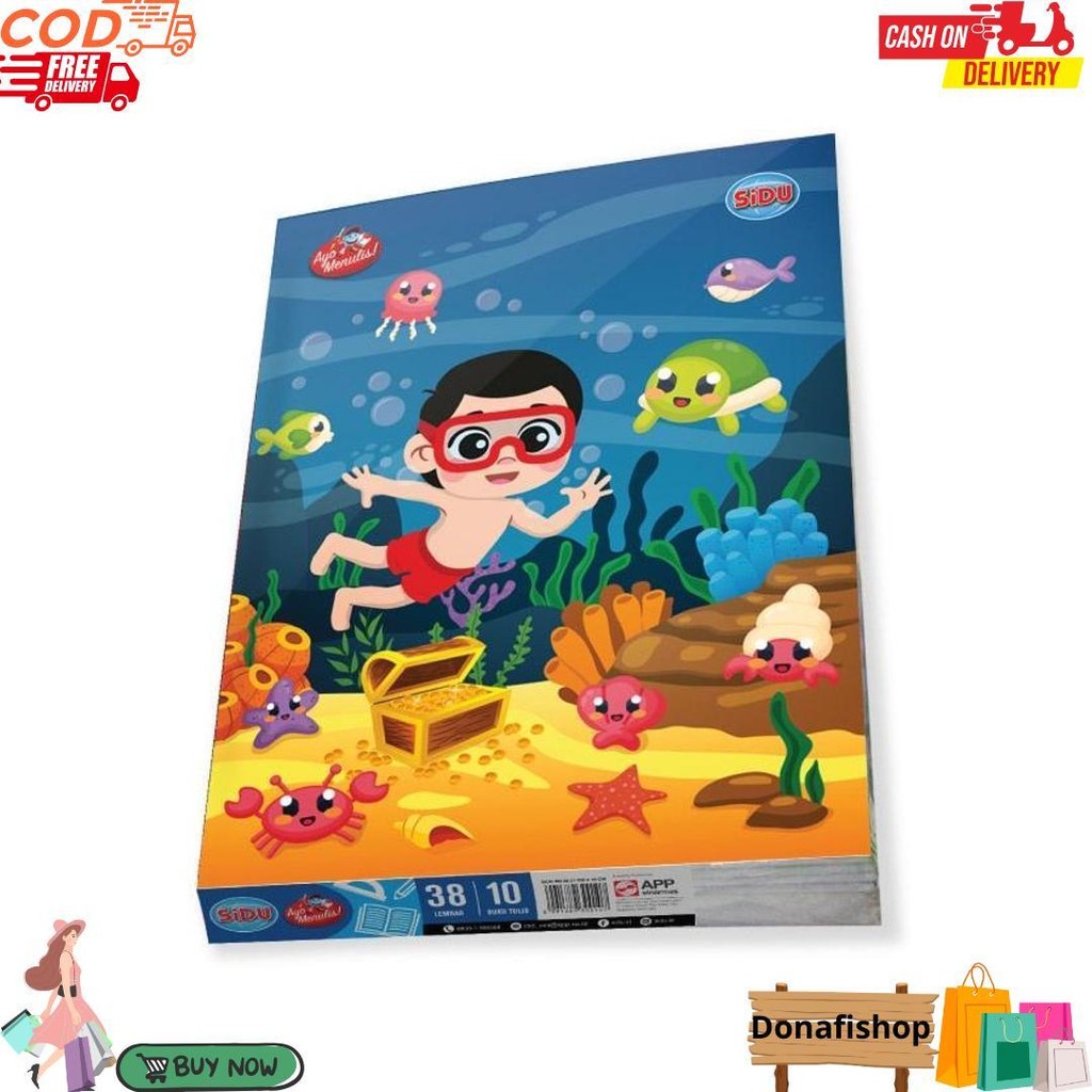 

[1 Pack = 10 Buku] Buku Sidu Isi 38 Lembar D Gratis Ongkir