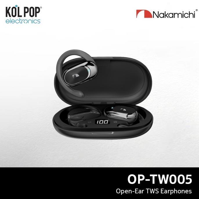 Nakamichi OP TW005 Open Ear TWS Hook True Wireless Bluetooth Earphone