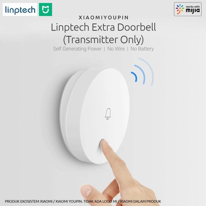 Sparepart Transmitter G6SLTW Xiaomi Mi Home Linptech Doorbell