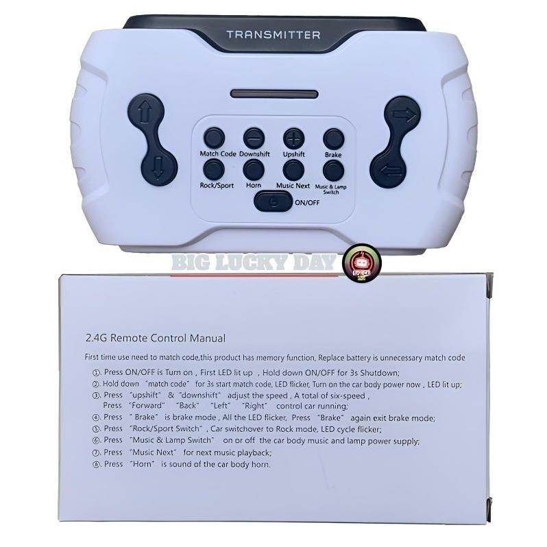 Premium Remot Receiver Jr1807Rxs / Jr1807Rxs-2P / Jr1807Rxs-A Mobilan Aki Anak Remote Control Ic Mod