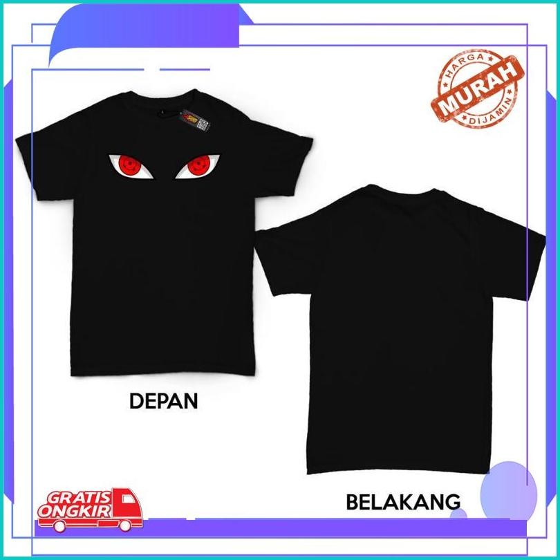 [Bisa Cod] Sale Kaos Anak Viral Kaos Mata Naruto Rasengan Truk Bus Katun Cotton Combed 30S Fashion D