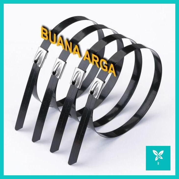 

KABEL TIES STAINLESS STEEL 200MM CABLE EPOXY FULL COATED BALL LOCK ZIP