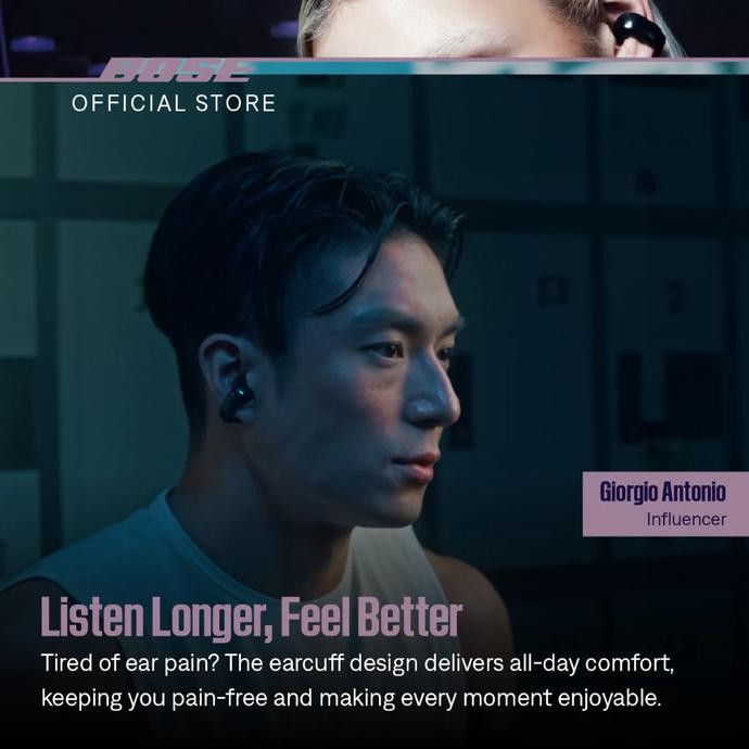 Original Bose Ultra Open Earbuds Open Ear Bluetooth Wireless Earclip for Comfort Running Noise Cance