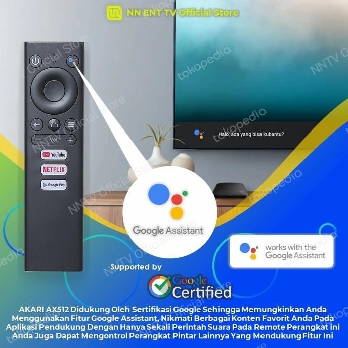 Android TV Box Akari AX512 Root 4K UHD RAM 2GB ROM 16GB (NEW)