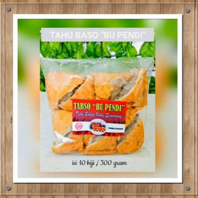 

Promo Tahu Bakso 10 Pcs 300 Gr - Tahu Baso Tabso Bu Pendi Berkualitas