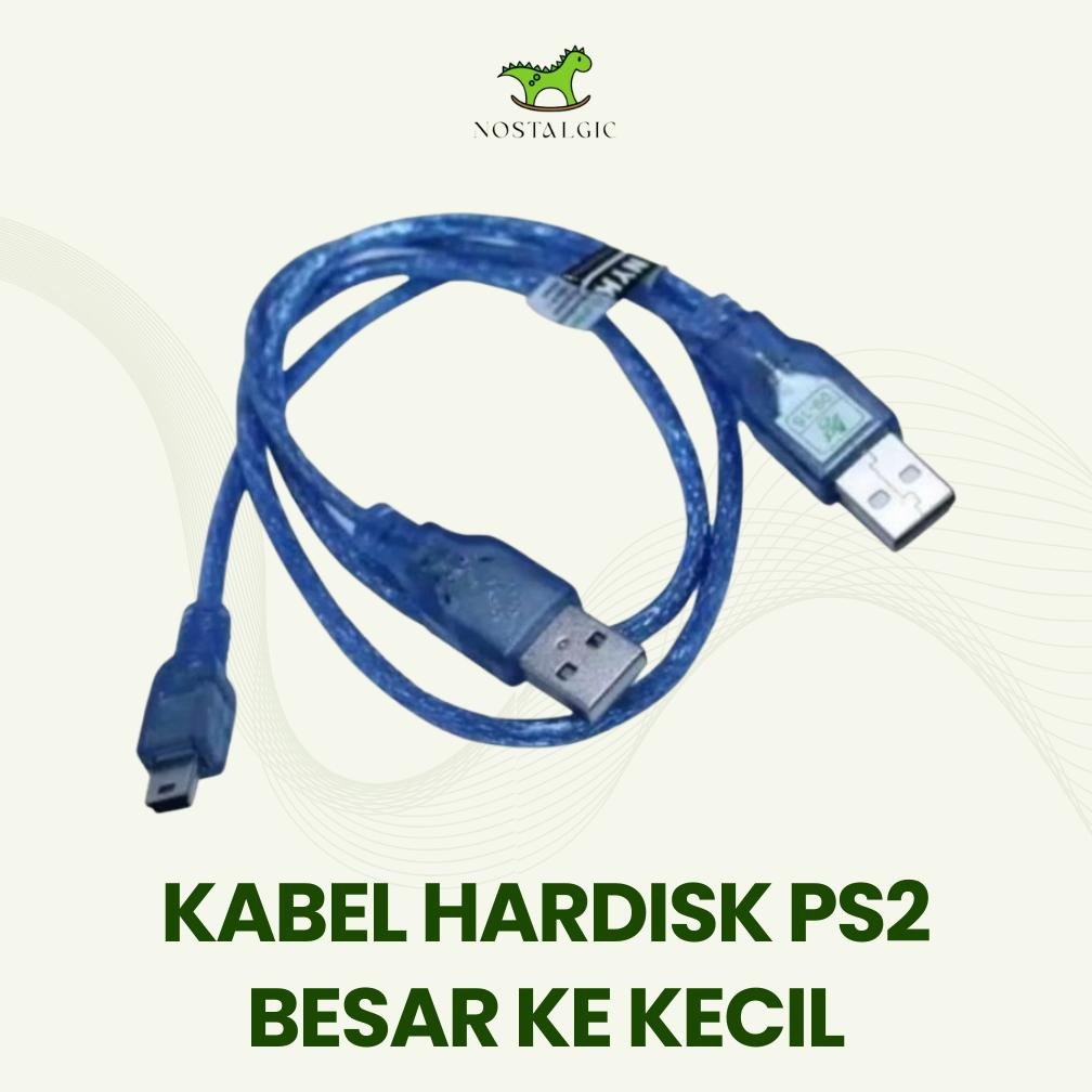 Kabel Hardisk Ps2 Ujung Kecil Usb Harddisk Ps Playstation 2 Ps3 Laptop Cabang Besar Ke Kecil