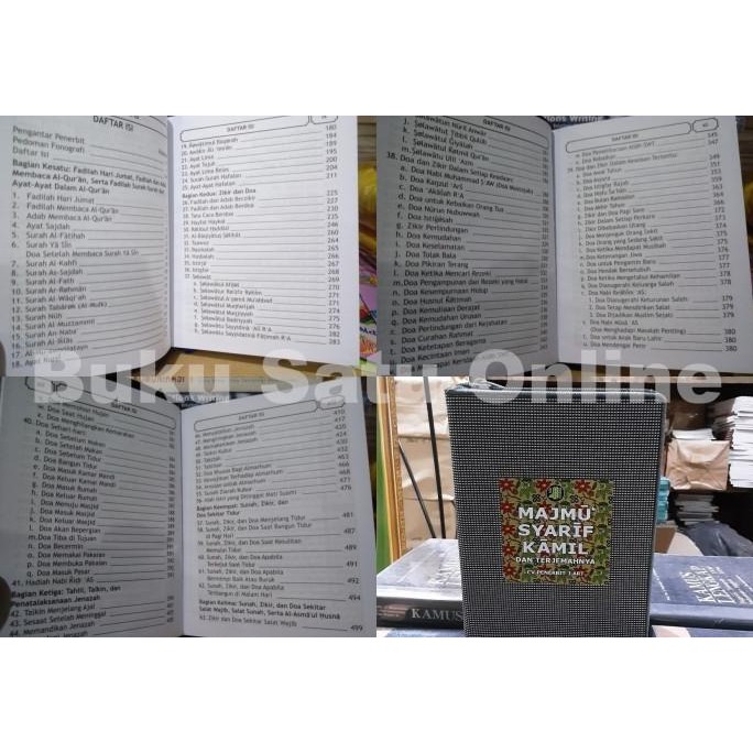 Majmu Syarif Kamil Terjemah Resleting / Dompet murah