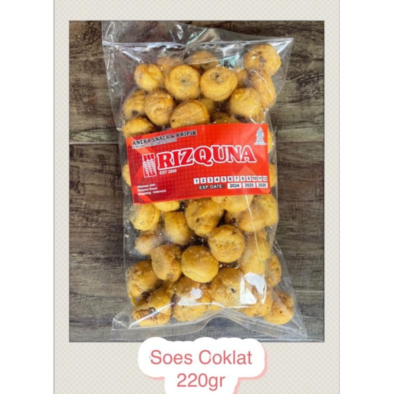 

Promo Soes Coklat 220Gr By Rizquna Snack Prermium