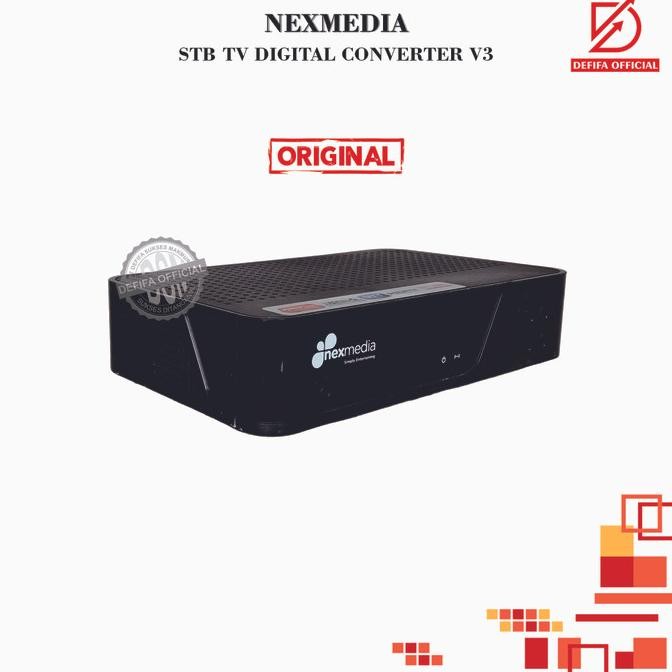 STB Set Top Box TV DIGITAL DV2 T2 Nexmedia V4
