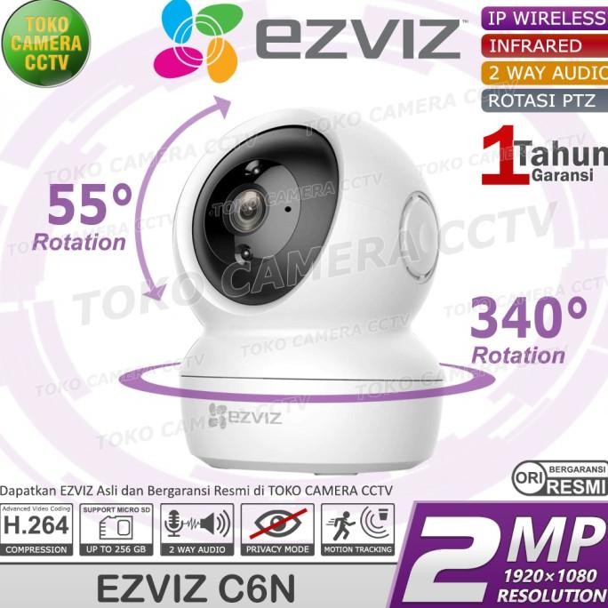 CCTV WIFI KAMERA IP CAMERA EZVIZ C6N 1080p 2MP