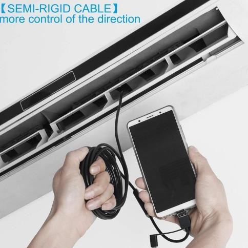 USB Type C Micro Endoscope Camera Ear Cleaning Y101 Zoom Waterproof