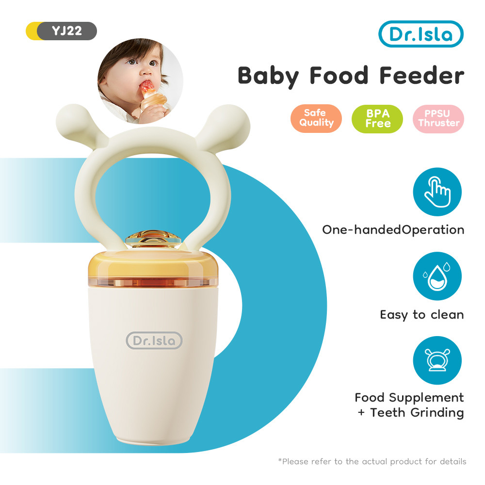 Dr.isla Empeng Buah Bayi 6 12 Bulan PPSU Thruster 32MM Dot Buah Bayi BPA Free  Pacifier YJ22