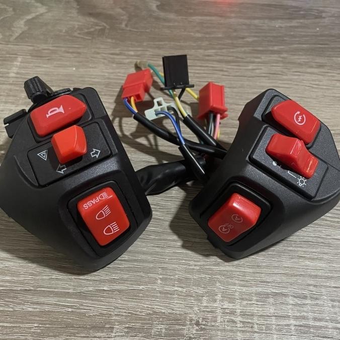 New Saklar Set Domino Kanan Kiri Plus Hazard Mio Mio Soul Mio Sporty Mio