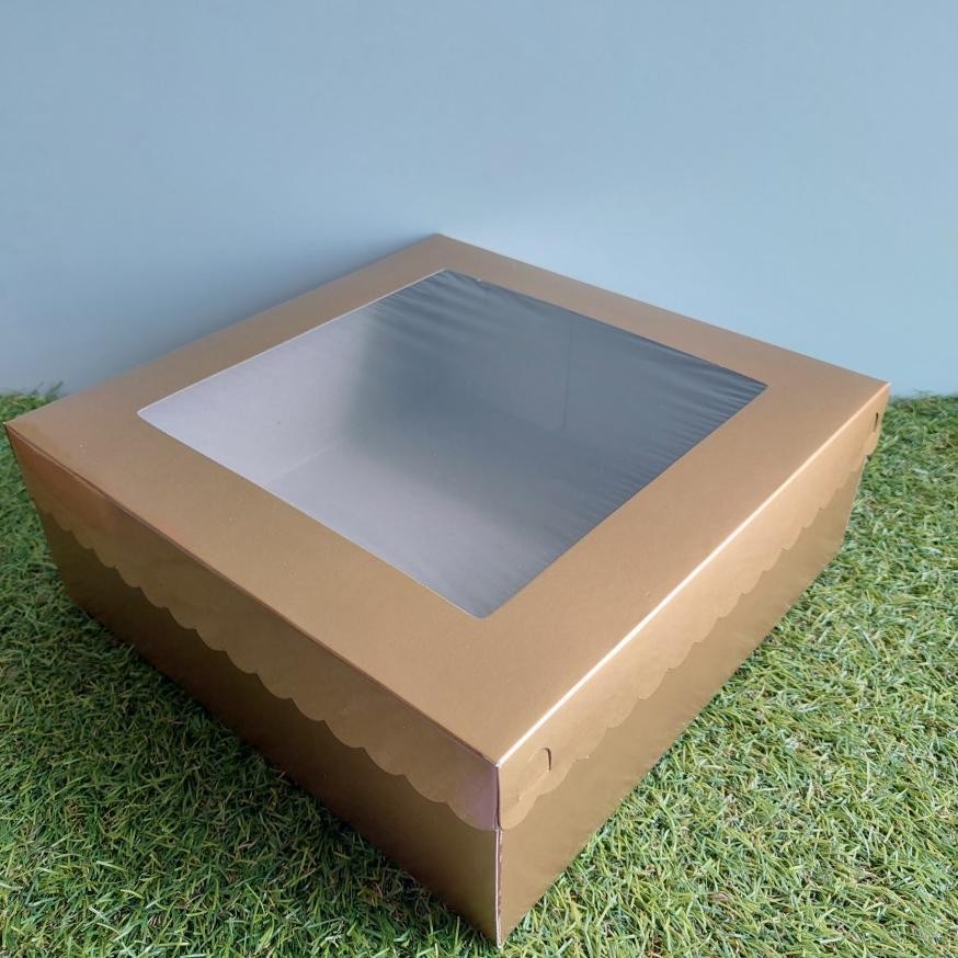 

Df-8 @10Pcs Dus Tart Gold 28X28X10 / Box Kue 28 Cm / Dus Tart 28X28X10 Cm Sale