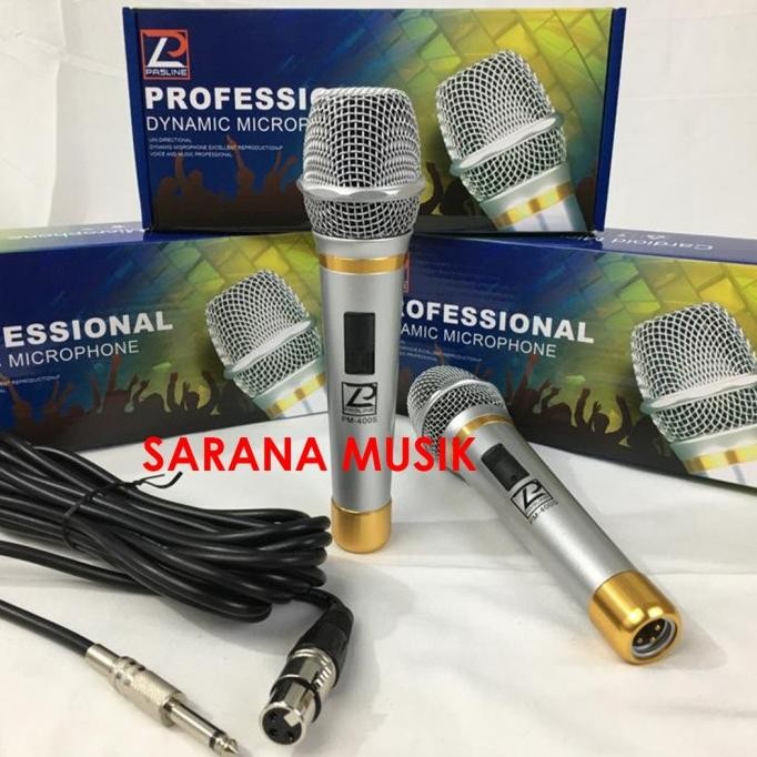 Terlaris Mic Kabel Pasline Pm-400S Pasline Pm400S Pasline Pm 400 Switch Mic
