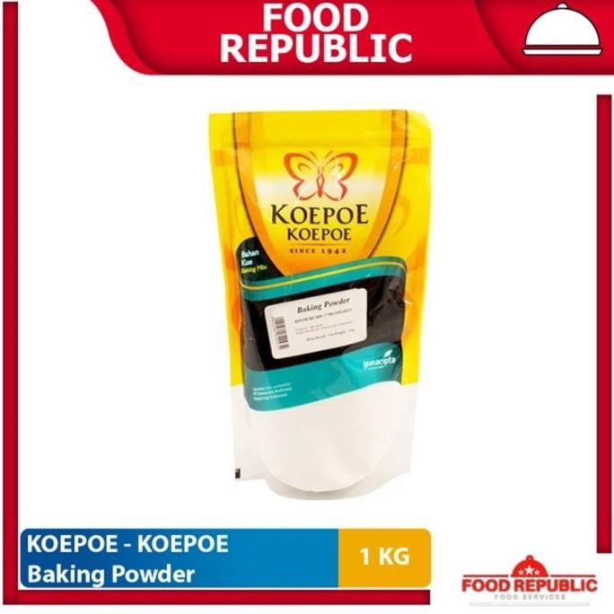 

New Koepoe Koepoe Baking Powder 1 Kg Pengembang Kue Bahan Bubuk Halal