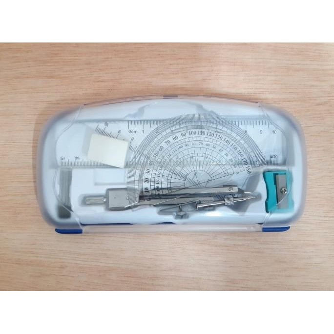 

Produk Baru!! Jangka Mistar Set Anak Sekolah Besi Stainless 4005 Compass Set