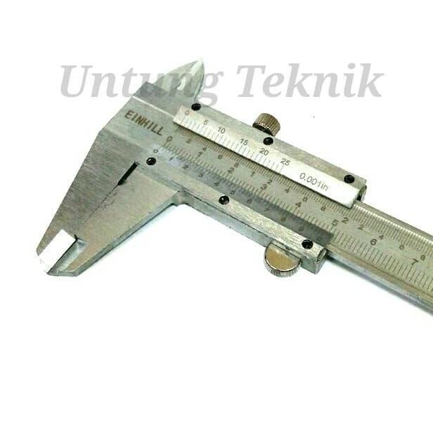 

Produk Baru!! Einhill 6 Inch Sketmat Stainless - Jangka Sorong 0.02Mm Heavy Duty