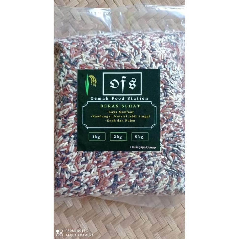 

Baru Beras MIX Beras Diet Dari Beras Hitam, Merah, dan Coklat Organik