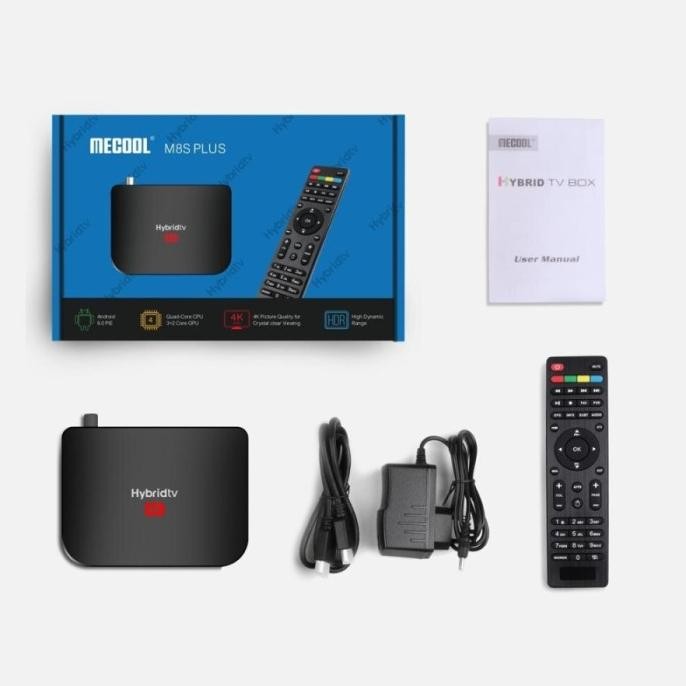 Unik STB TV BOX Android DVB-T2 Hybrid TV 4K UHD -PowerFull Diskon