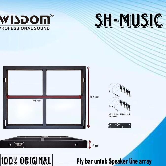 Promo Wisdom M10 Flying Bar Line Array & Breket Gantung Speaker Wisdom Line Array M-10