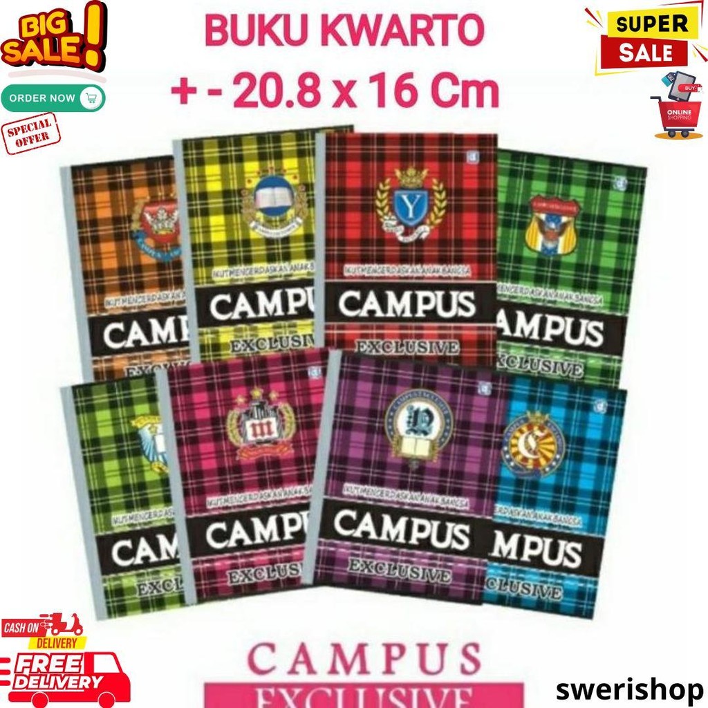

Buku Tulis 38 Lembar Isi 10 Buku Random Campus D Terlaris