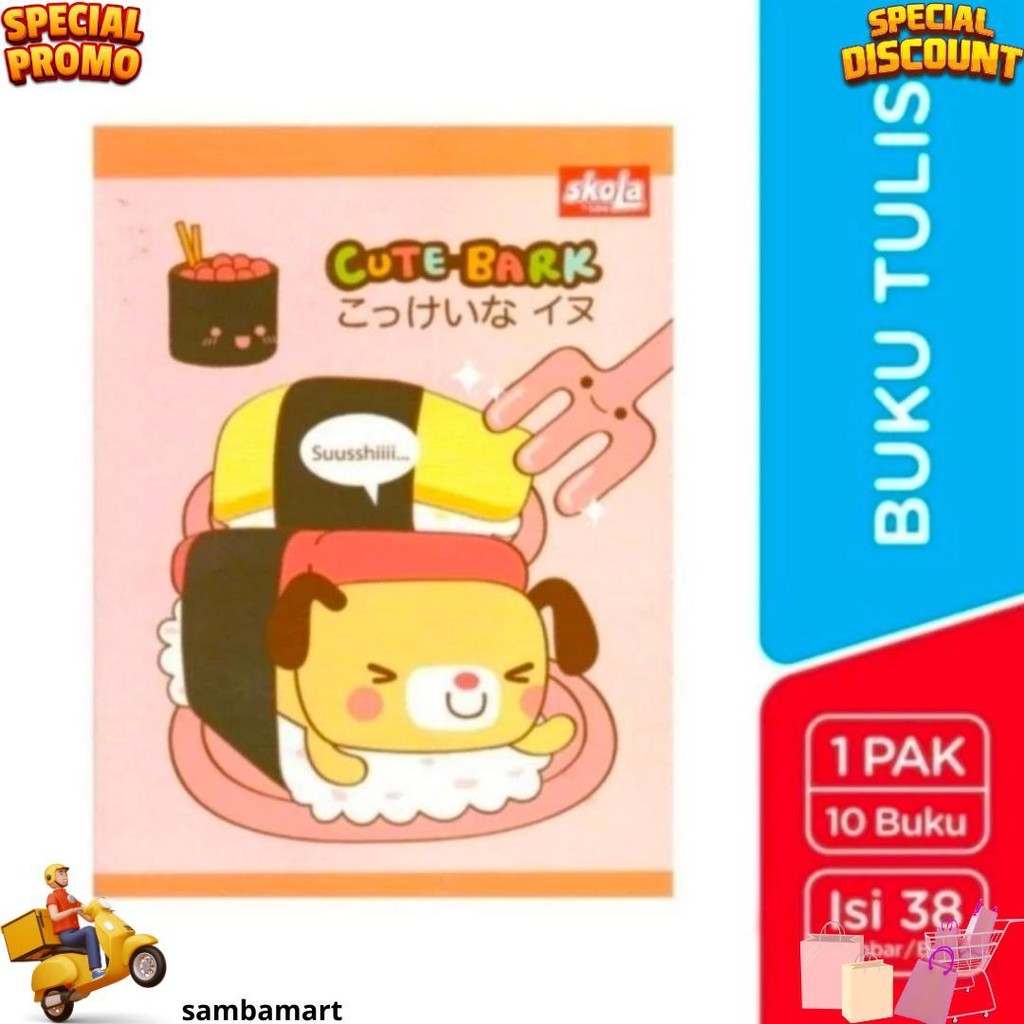 

Buku Tulis Sinar Dunia / Sidu 38 Lembar X 10 Buku Termurah D Promo 4.4