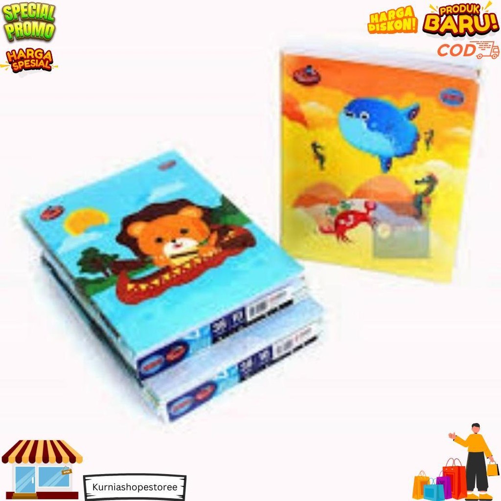 

1Pack Isi 10 Biji Buku Tulis Sidu Isi 38 Original D Gratis Ongkir